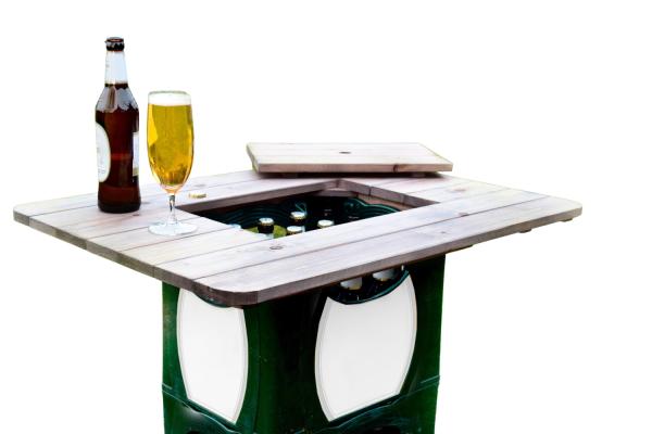 Bierkastenaufsatz aus Holz 78x58cm